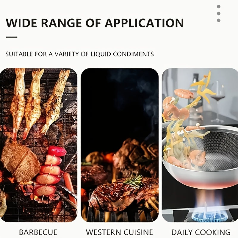 Glass Oil Sprayer 200ml Non-Drip Dispenser for Cooking Salad Baking