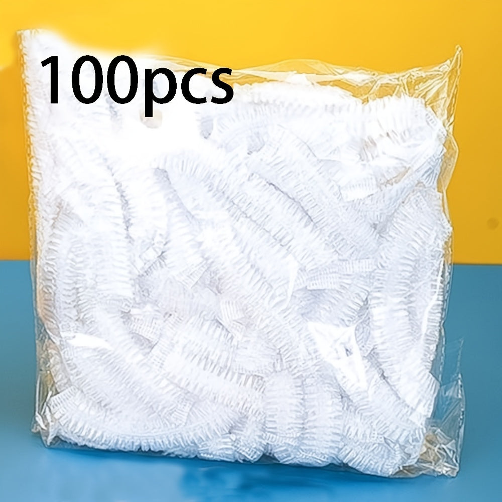 Disposable Plastic Food Storage Bags White Self-Sealing 100 300 500pcs Kitchen Picnic BBQ