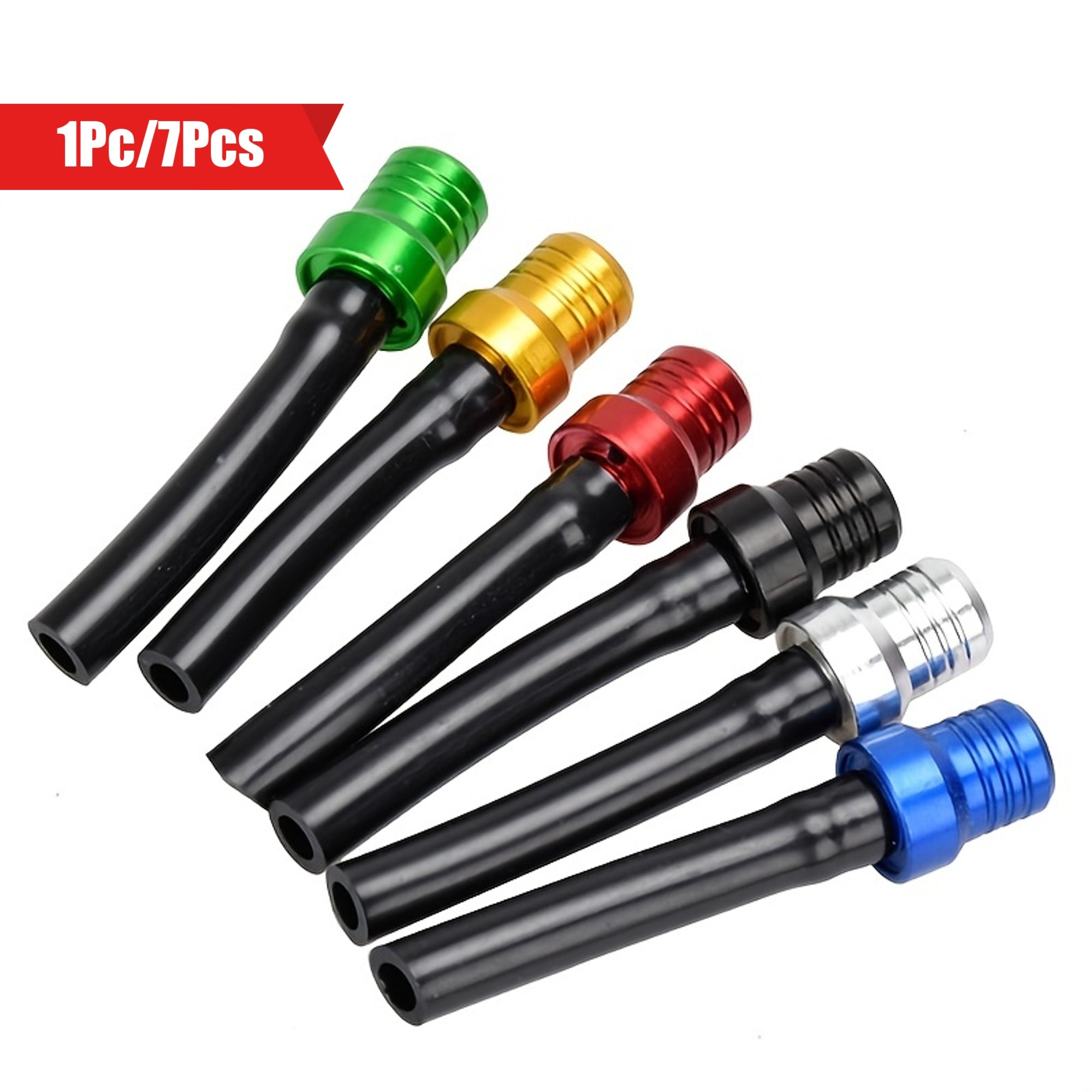 Motorcycle Gas Fuel Cap Vent Breather Hoses for ATV Dirt Pit Bike Offroad