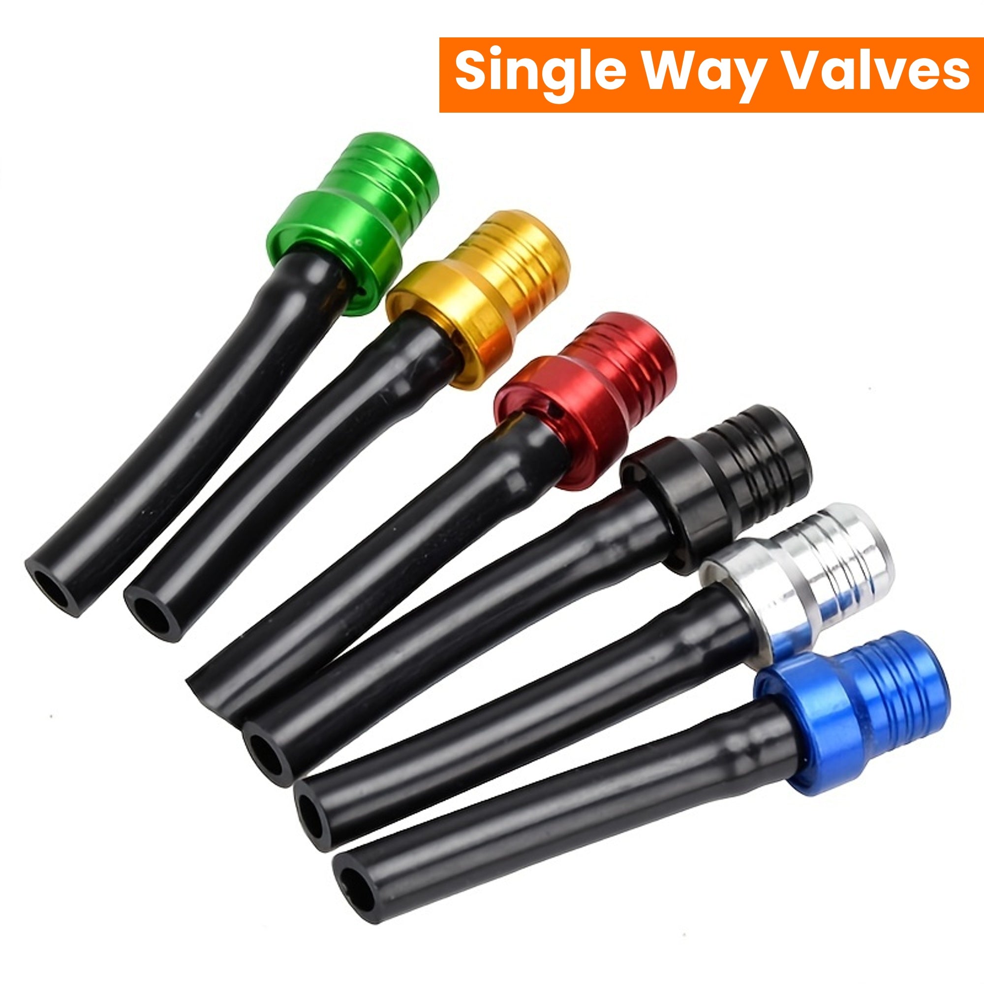 Motorcycle Gas Fuel Cap Vent Breather Hoses for ATV Dirt Pit Bike Offroad