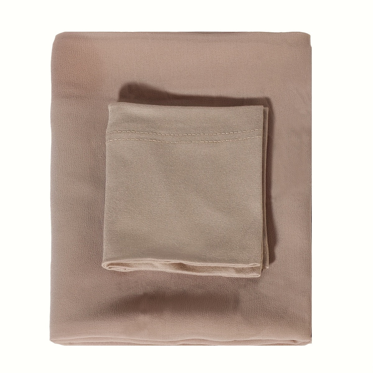 Juego de 2 pañuelos de chiffon de color sólido con capuchas interiores a juego, pañuelos ligeros para mujeres