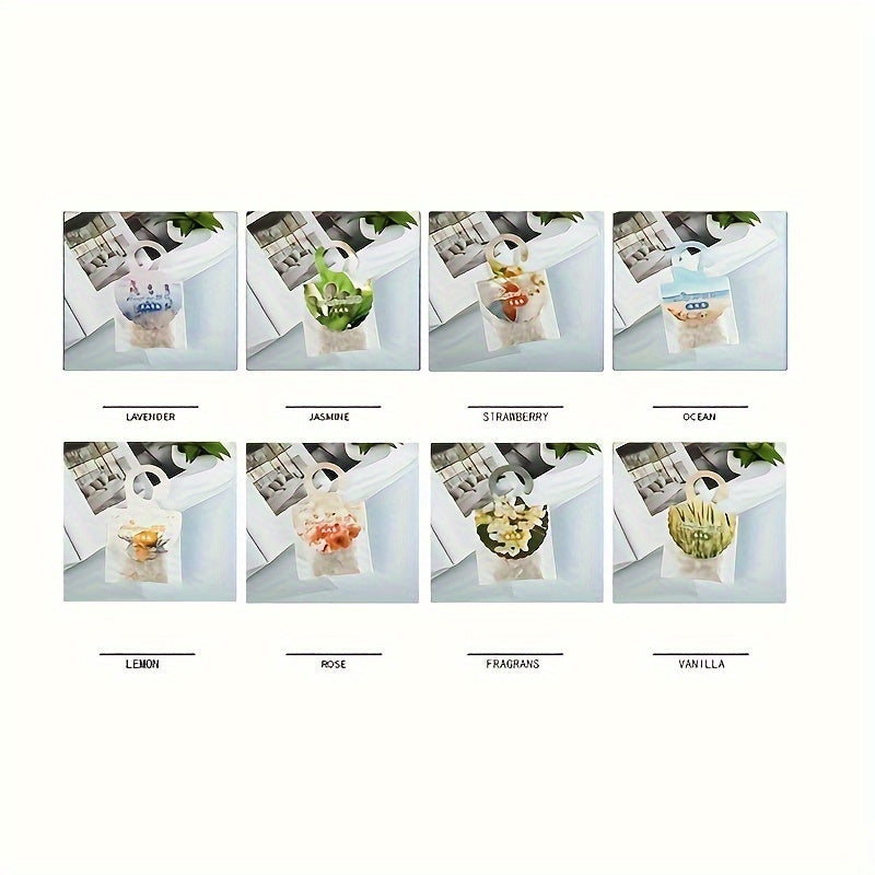 Pine Wood Scented Sachet Bags for Home and Car, Bedroom, Kitchen, Bathroom, Wardrobe