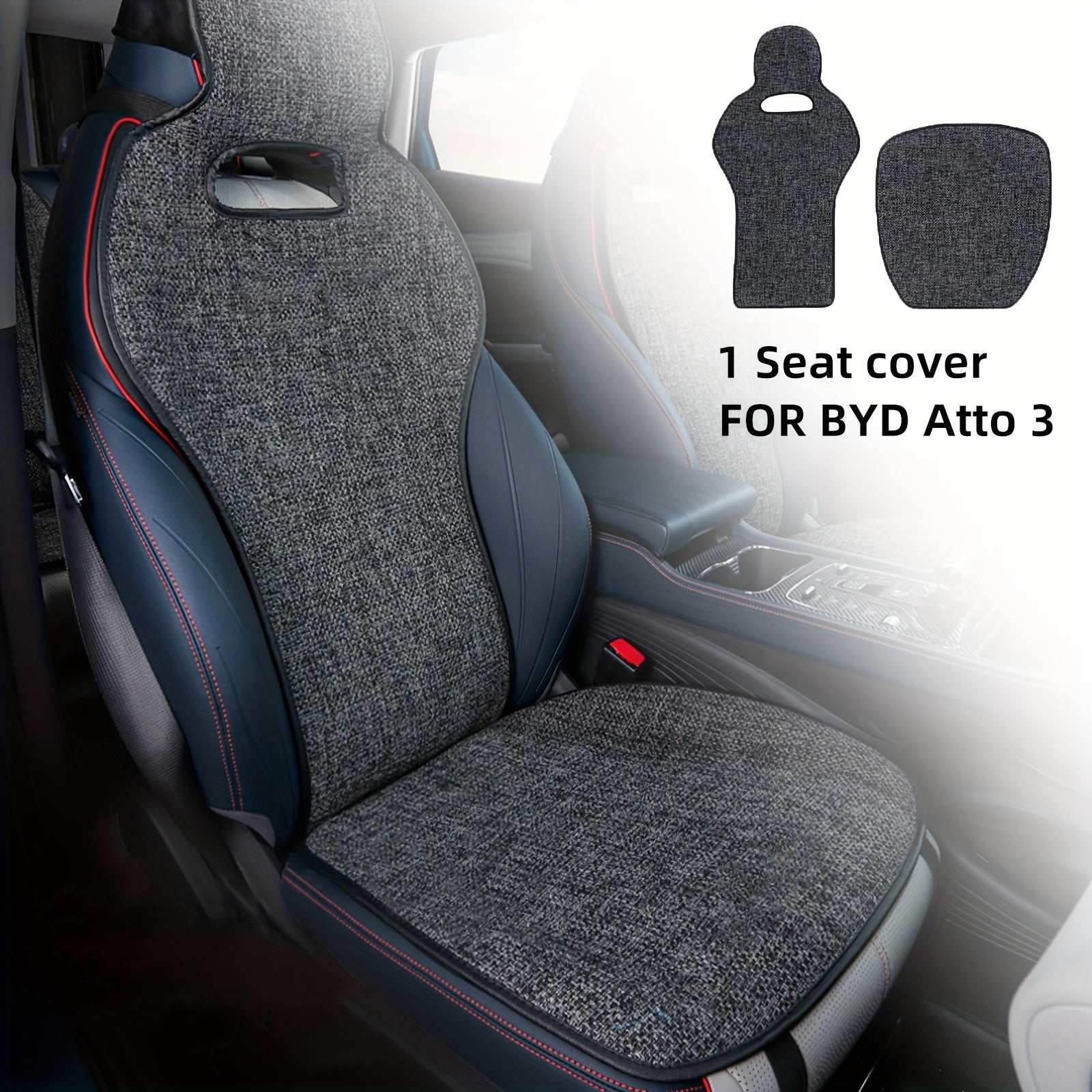 Avtomobil o‘rindagi yostiq va orqa tayanch to‘plami BYD Yuan va ATTO 3 old o‘rindiq uchun