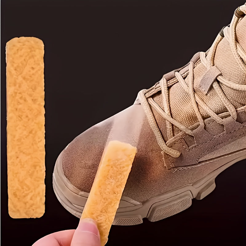 Unisex PVC Shoe Cleaning Eraser Stick Soft Bristles for Sneakers Boots