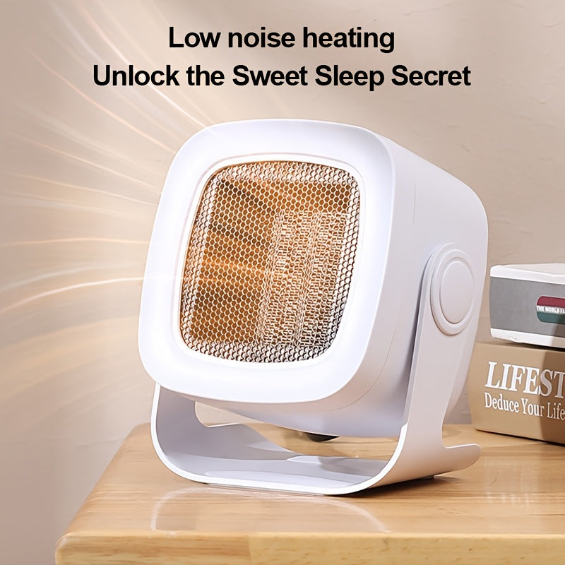 Portable Desktop Electric Heater for Home Office Dorm Room Small Space