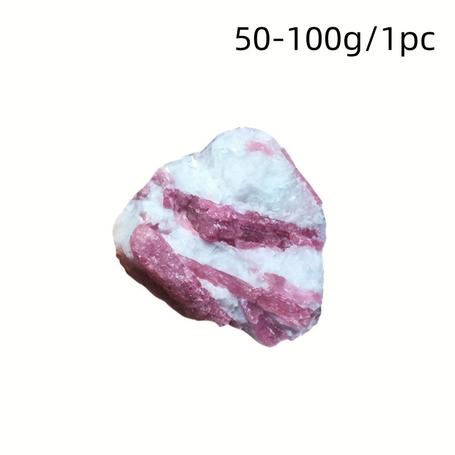 Especimen de mineral de cristal natural para educación y decoración