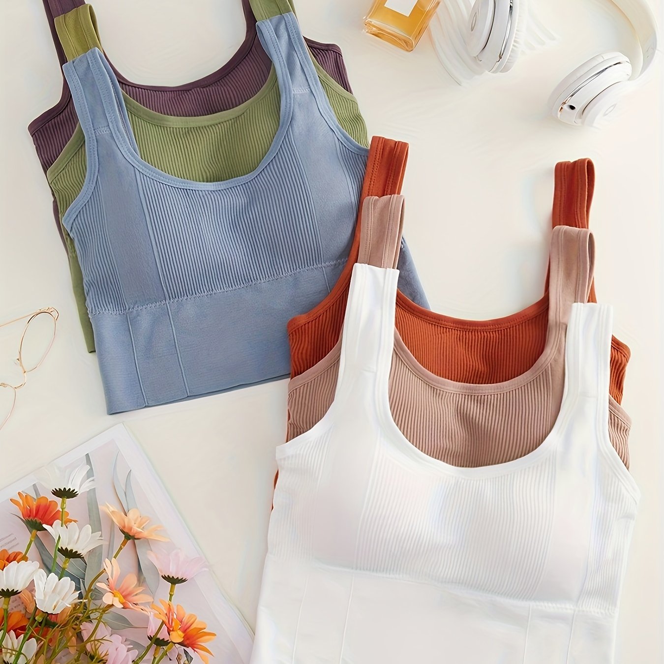 6 надежных беспроводных спортивных бюстгальтеров для женщин, идеальных для бега и тренировок, с комфортным и дышащим дизайном.