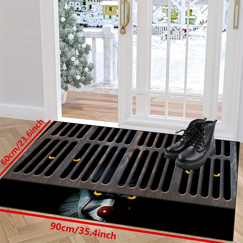 Halloween Door Mat Non-Slip Polyester Indoor Outdoor 15x23 19x31 23x35 31x47