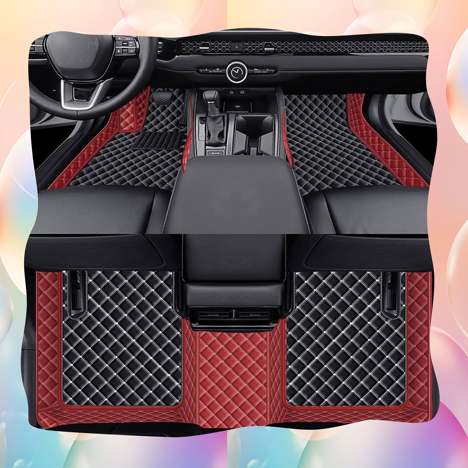 Karyer podshipniklari uchta to'plam kichik SUV uchun sun'iy charm barcha mavsum uchun