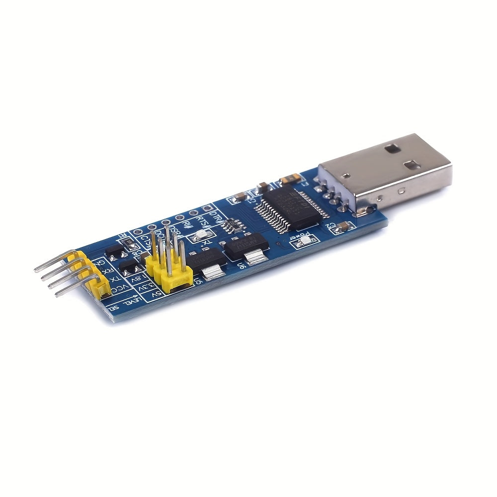 Adaptador USB a serie TTL con fuente de alimentación de 5V/3.3V/1.8V y material de fibra de vidrio