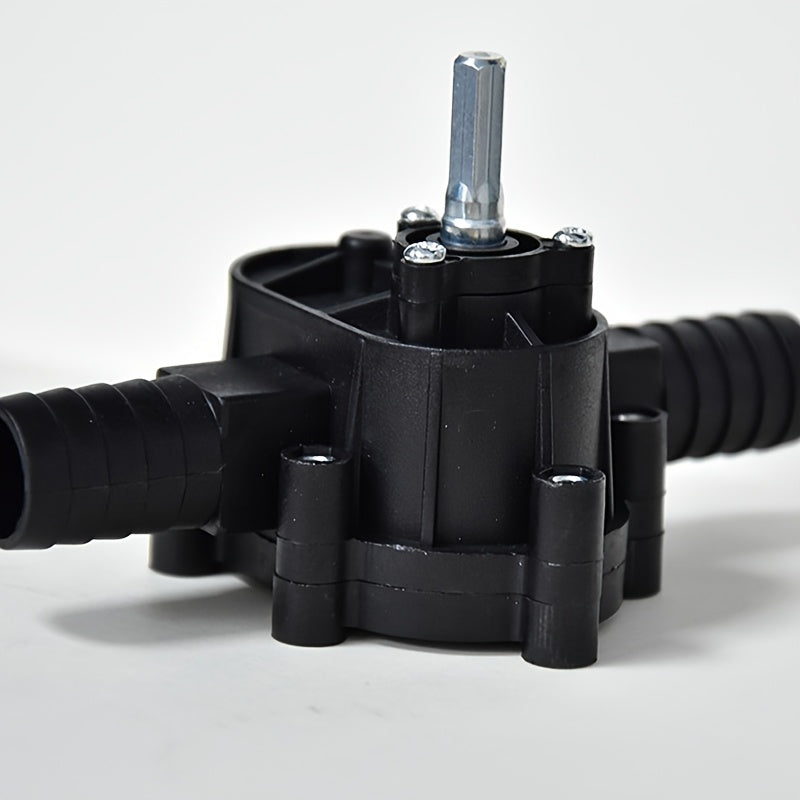 Juego de bomba de agua para taladro manual universal, herramienta de drenaje autocebante