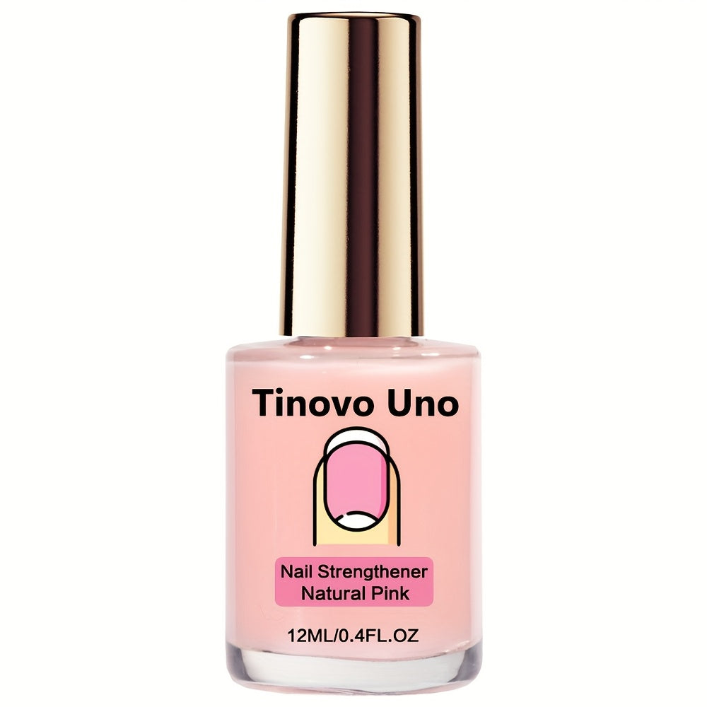 Pink Natural Nail Strengthener Alcohol-Free Keratin Long-Lasting