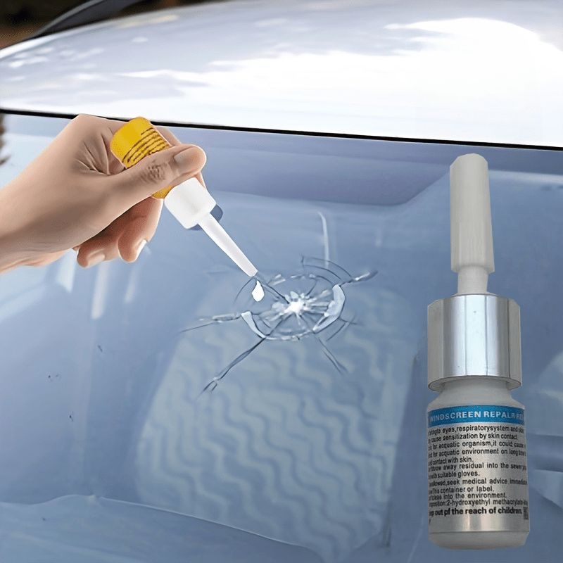 Windshield Repair Kit ABS Material Nano-Filament Chip Crack Repair