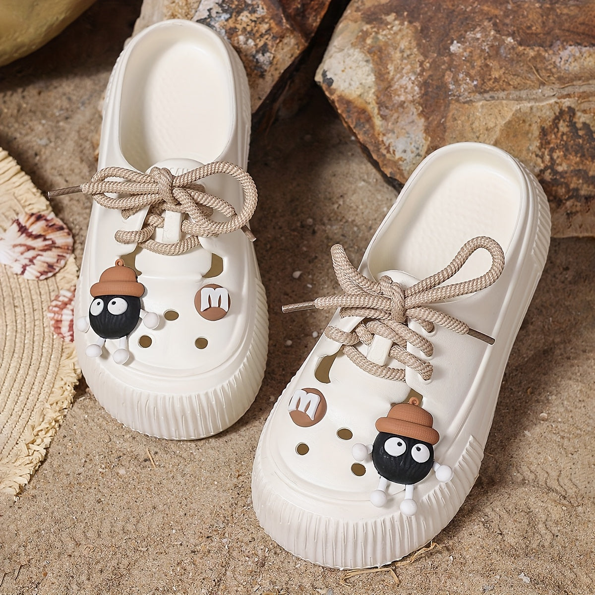 Women's EVA Slide Shoes, Lightweight Garden Clogs, Casual Beach Slip-Ons