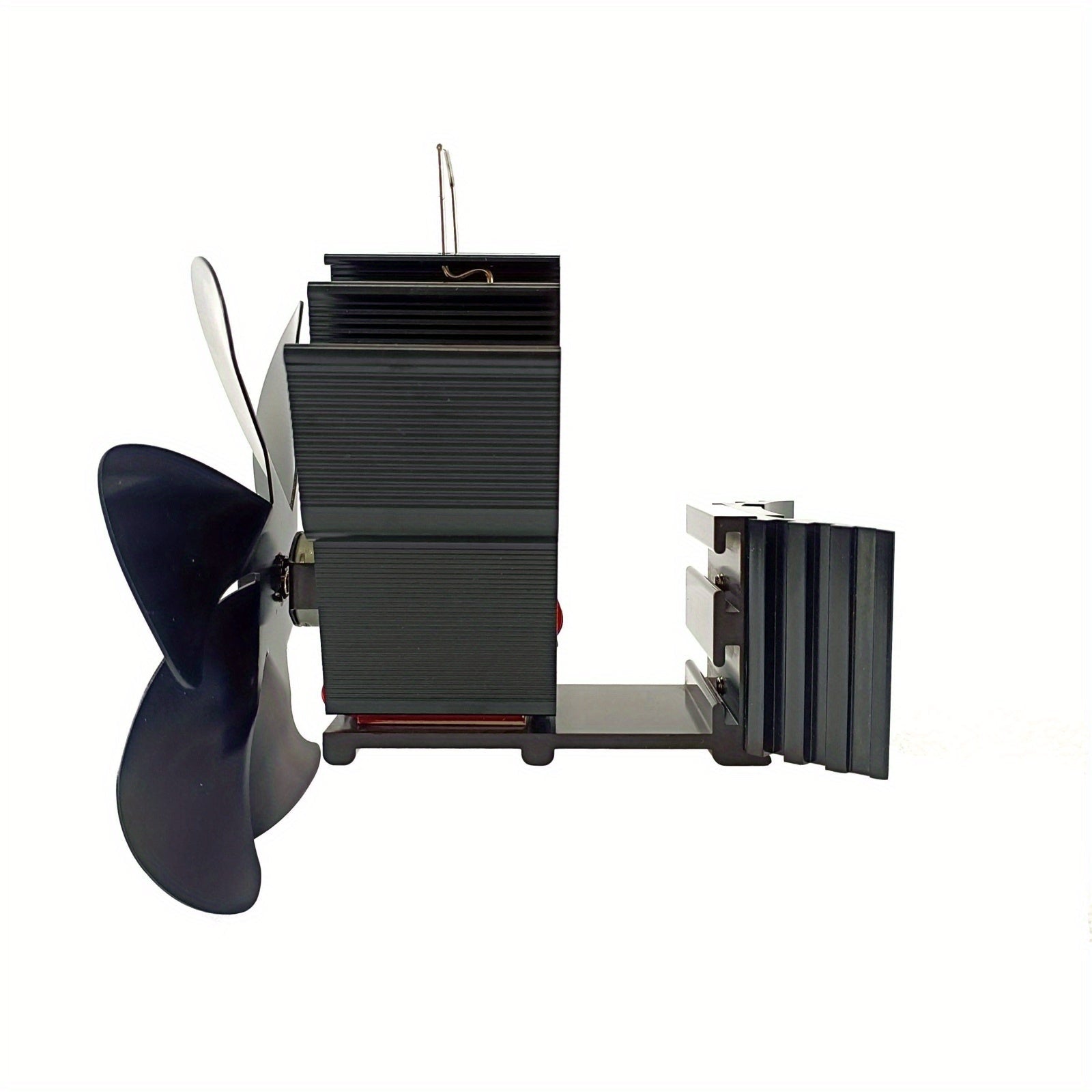 6-Blade Wall Mounted Fan Portable Indoor Outdoor Fireplace Chimney Use