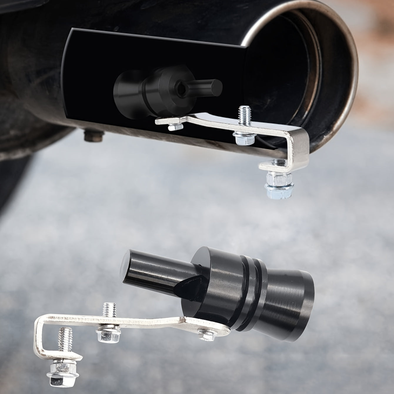 Universal Car Turbine Whistle Exhaust Sounder for 1-1.6L Engines