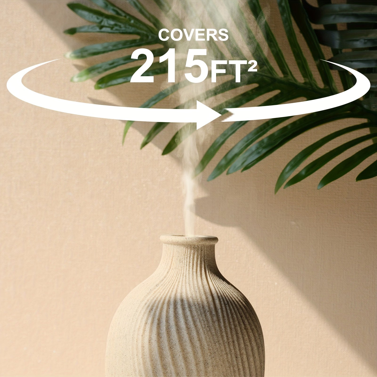 USB Aroma Diffuser Humidifier with Resin Cover Ultrasound Essential Oil Diffuser