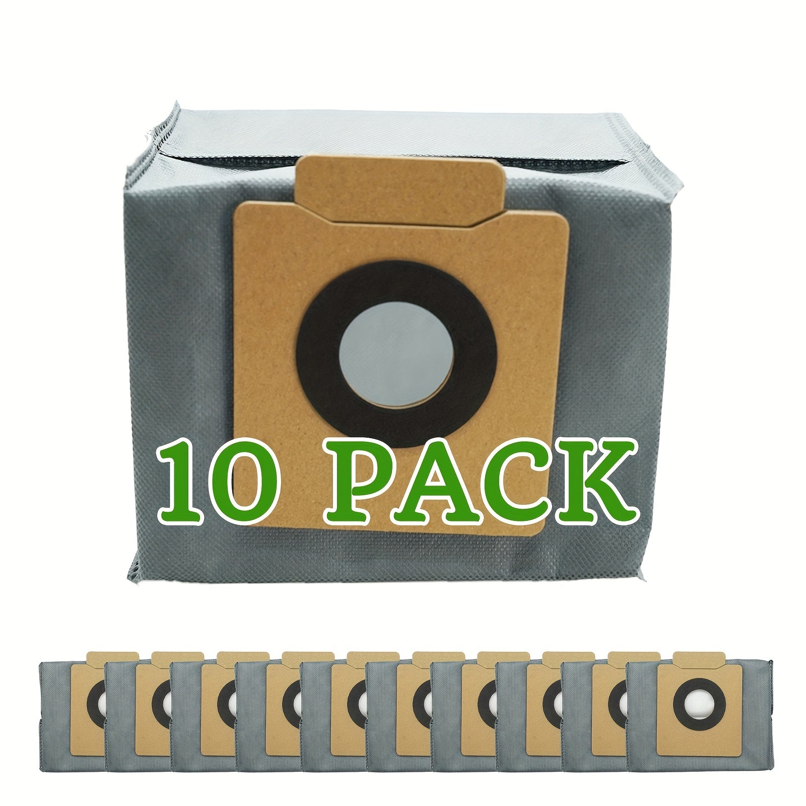 Set of 10 Replacement Dust Bags for Robot Vacuum Self-Empty Station