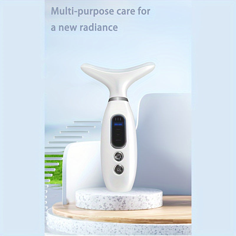 Masajeador de cuello portátil con batería recargable, carga USB y múltiples colores