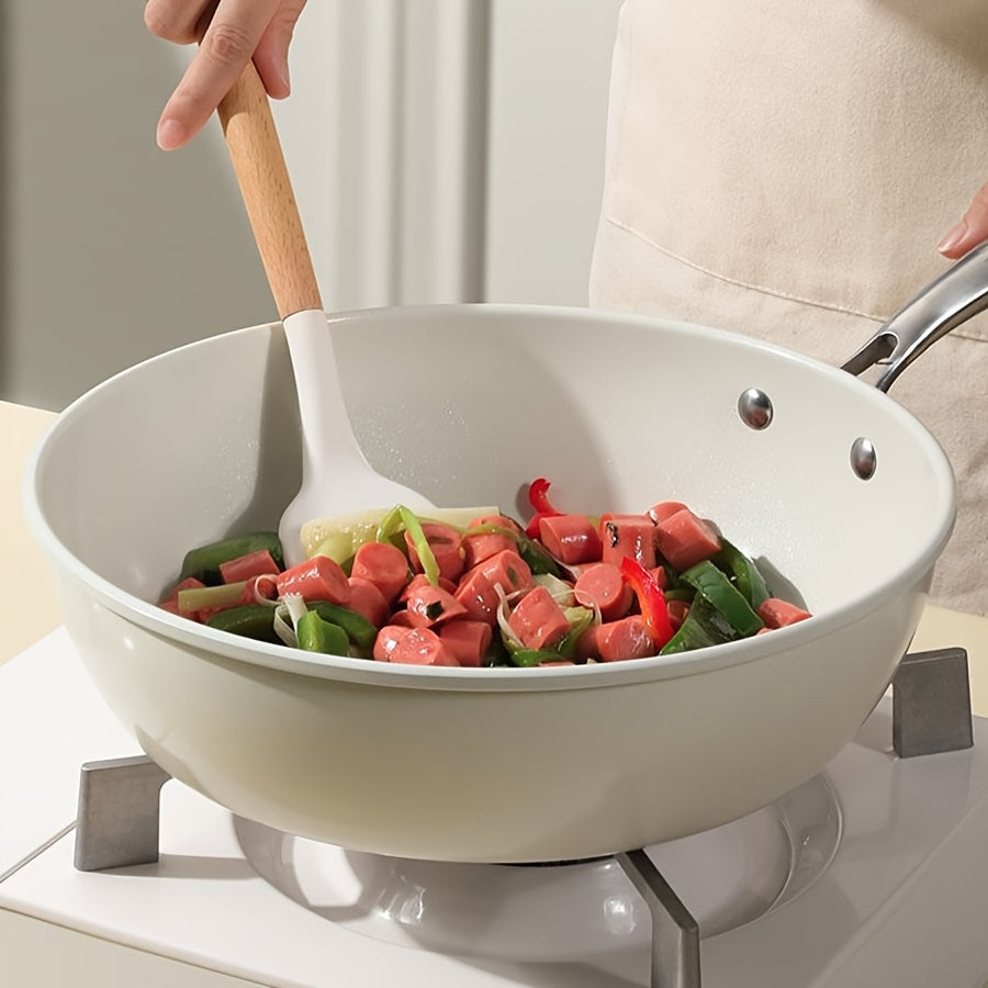 Мини-сковорода из чугуна с крышкой для индивидуальной готовки, антипригарная, прочная