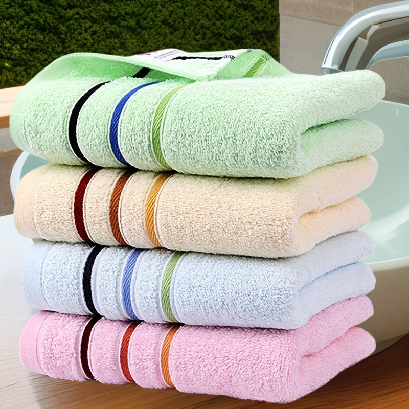 100% Cotton Towel Super Absorbent Contemporary Design Ideal for Christmas Hand Wash Dry Clean Safe