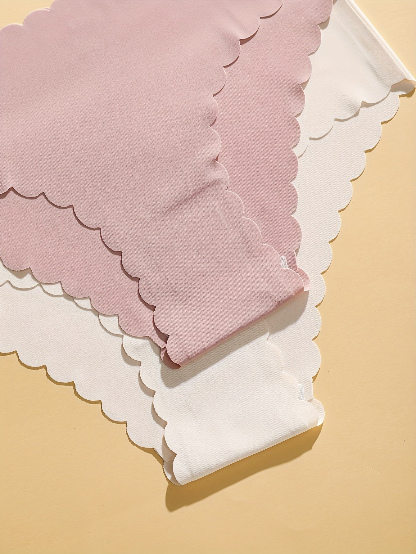 Women’s Briefs Solid Scallop Trim Comfortable Panties for Women