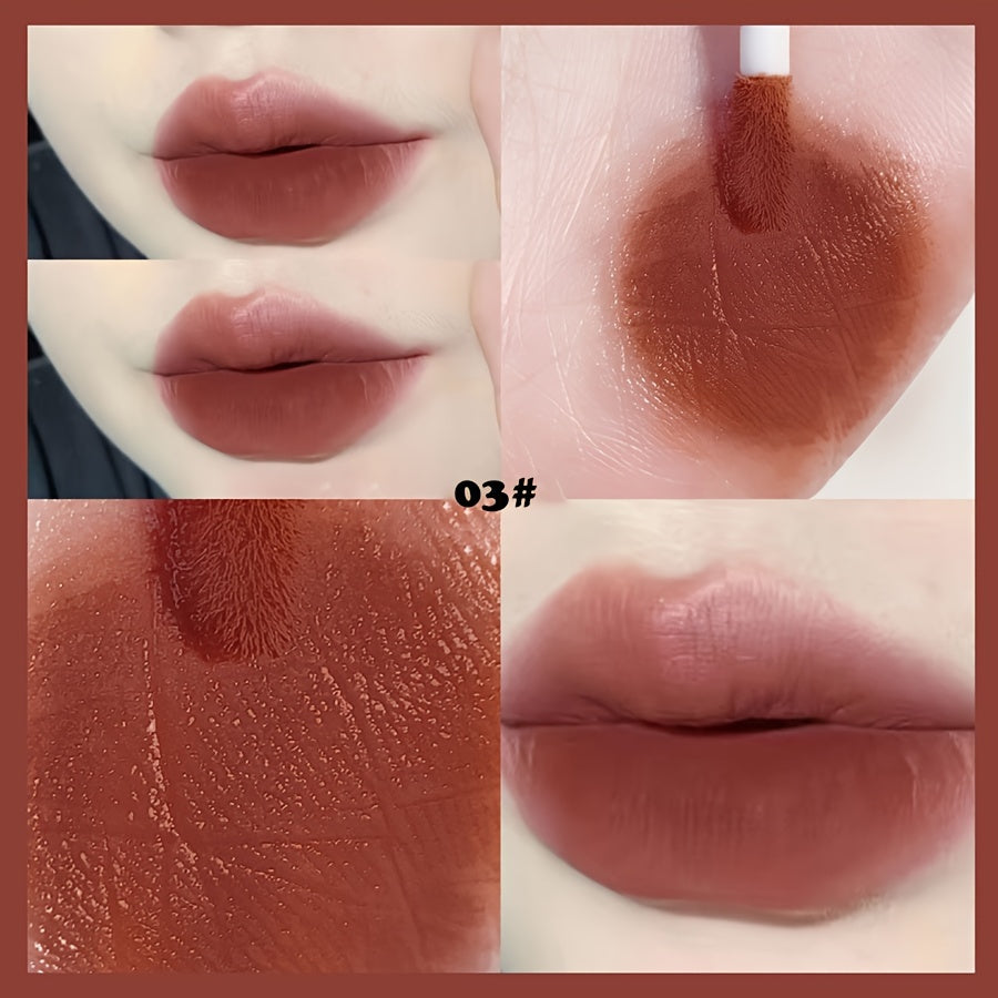 Набор матовых глянцевых помад для губ Velvet 5, водостойкая, стойкая, не тускнеющая, не выцветающая помада