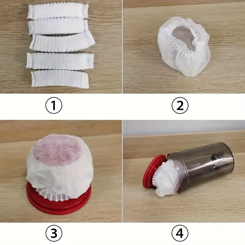 50/100/200 dona Bir martalik Changyutgich Filtrlari - To'qilmagan Polyester Chang Sumkasi O'rnini Bosuvchi Filtrlar, Qayta ishlatiladigan va Yuqori sifatli, chang, allergenlarni ushlab qoladi va uy va ofis uchun zarrachalarni kamaytiradi