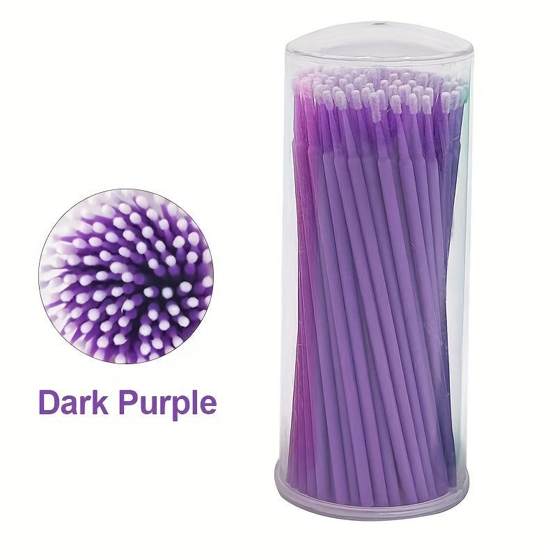 Microbrush Applicators Pack for Eyelash, Makeup, Oral and Dental Use