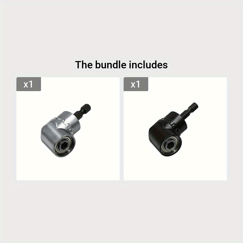 Electric Drill Accessory Bending Tool with 105° Angle Extension