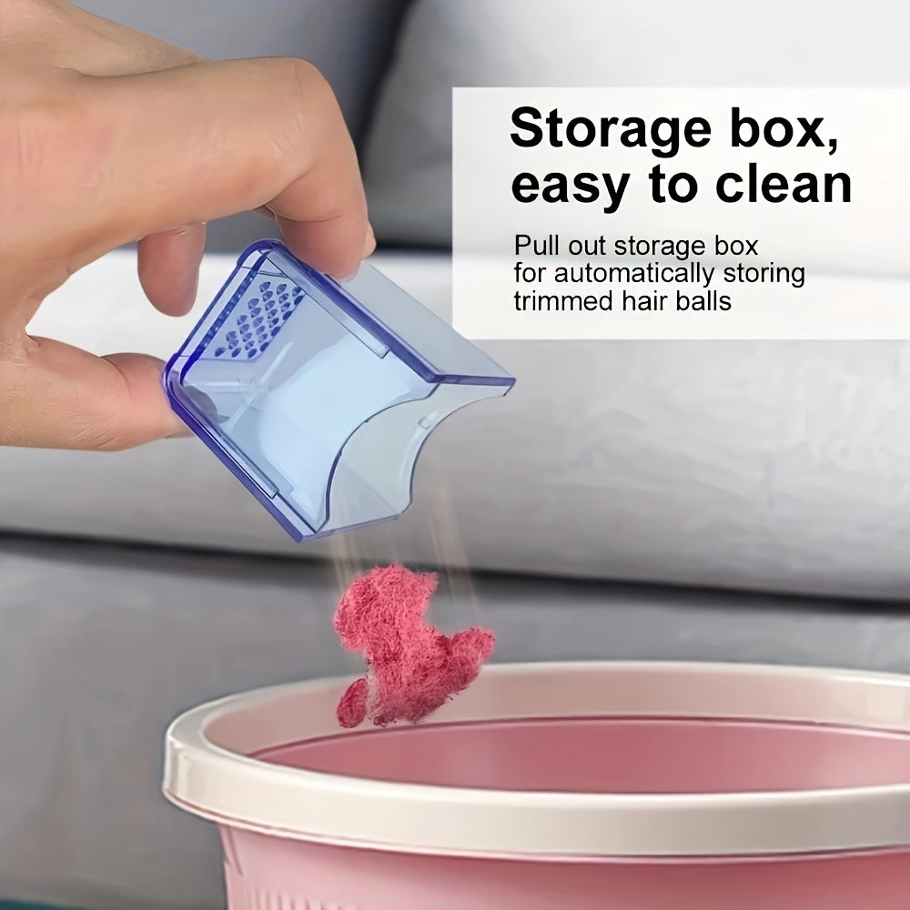 Mini Fabric Shaver for Polyester Portable Battery-Operated Travel and Home Use