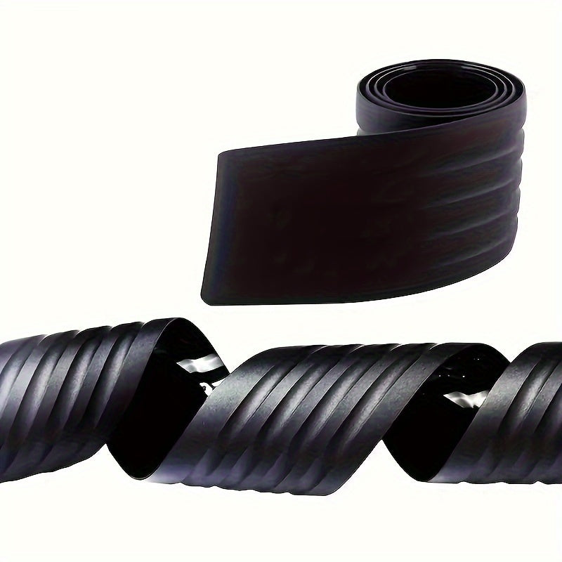 Car Rear Bumper Guard Rubber Anti-Scratch Collision Protection Strip