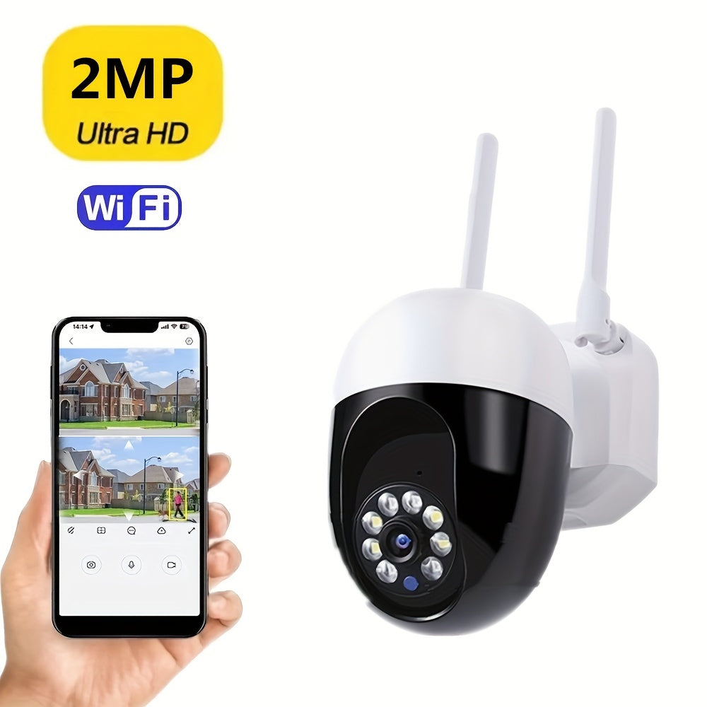 Outdoor 5G WiFi Security Camera with Night Vision Waterproof Smart Tracking