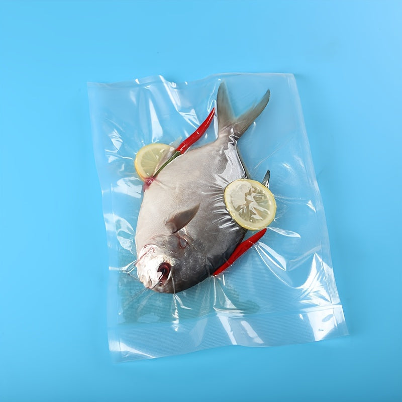 3 piezas de rollos para selladora al vacío de 5m de ancho múltiple 9.8cm 11.02cm 13.97cm almacenamiento de alimentos