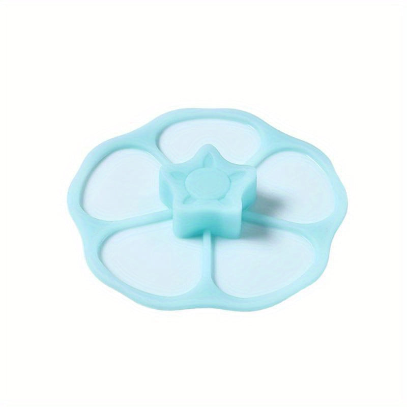 Silicone Flower-Shaped Cup Lid Leak-Proof Dust-Proof Food Safe Cover