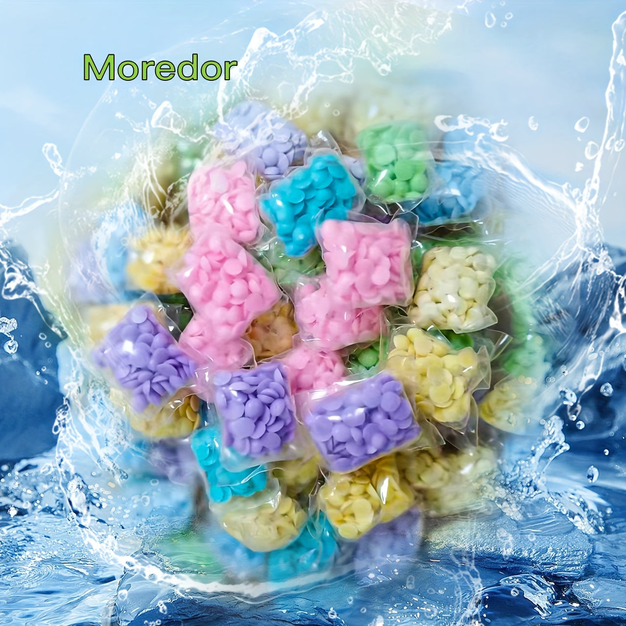 Laundry Scent Beads Double Fragrance Odor Removal Long-Lasting Freshness for Commercial Laundry