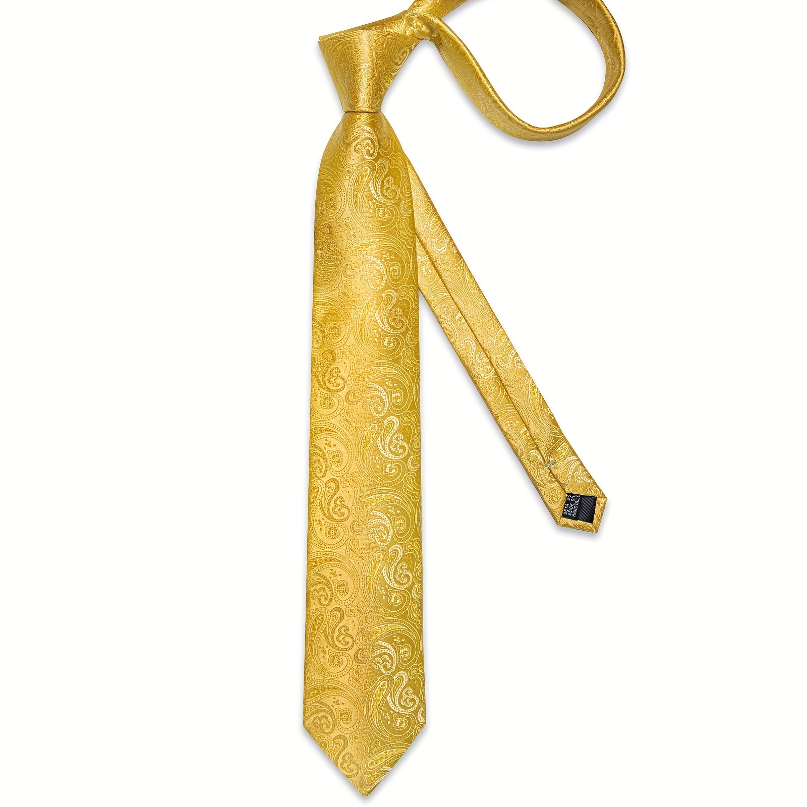 Men's Necktie Set with Cufflinks for Wedding Formal Wear Stylish Accessories