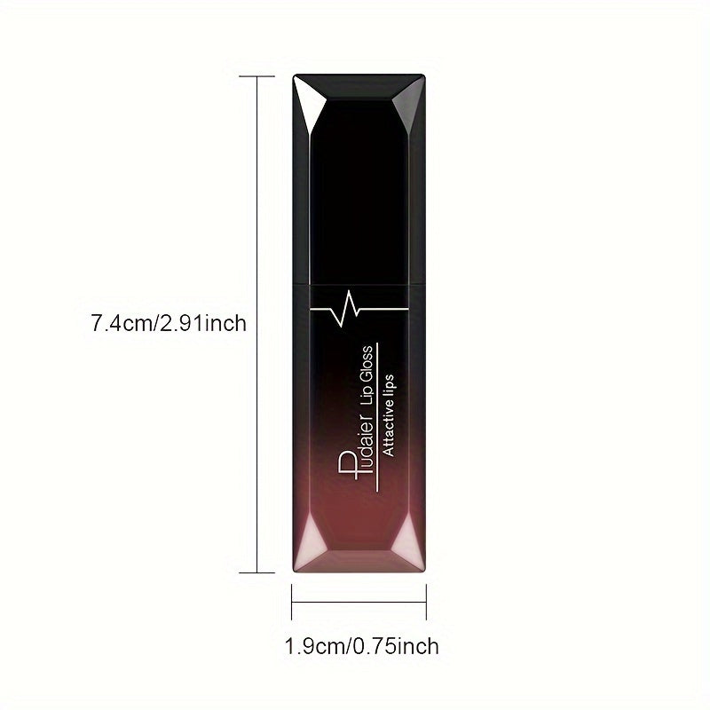 Bálsamo labial líquido mate para mujer, a prueba de agua, de larga duración y no transferible