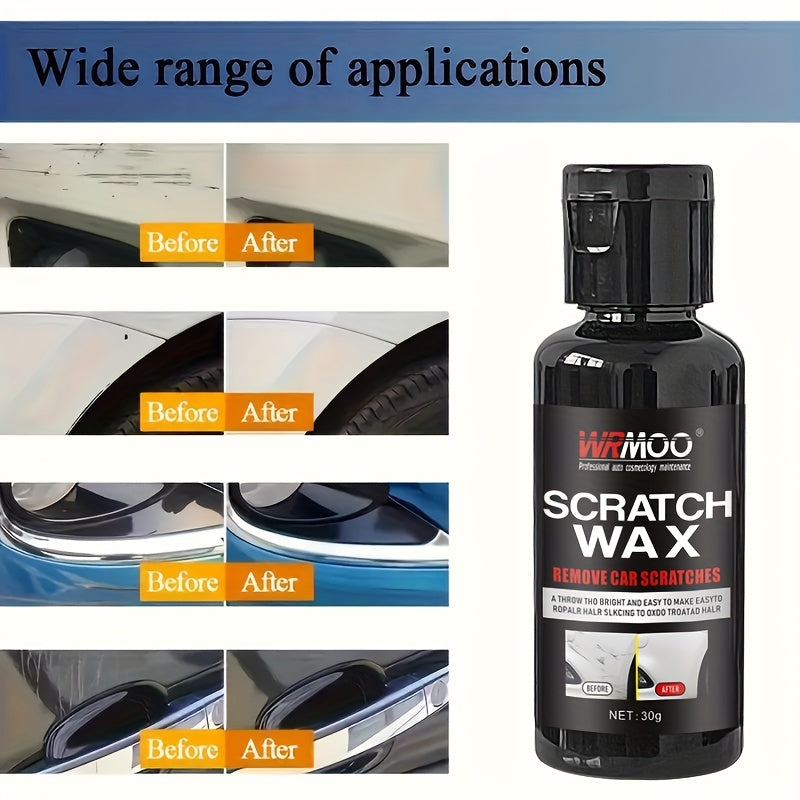 Набор воска для полировки металлических поверхностей мотоцикла, удаление царапин, глубокая ремонт царапин