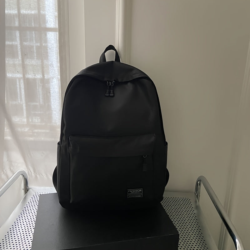 Men's Polyester Laptop Backpack Large Capacity for School Travel Hiking