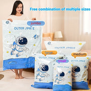 Large Vacuum Compression Storage Bags Set of 4 for Clothing and Bedding Durable Sealed Organizers