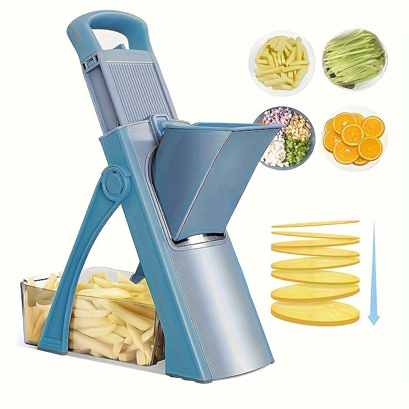 Handheld Vegetable Slicer and Grater, Plastic Cutter for Carrots and Potatoes