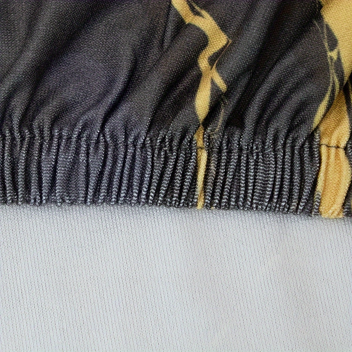 4-6 Milk Chair Slipcovers Marble Texture Elastic Dining Kitchen Home Decor