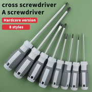 Industrial Grade Magnetic Screwdriver with Chrome Vanadium Handle High Strength Hardware