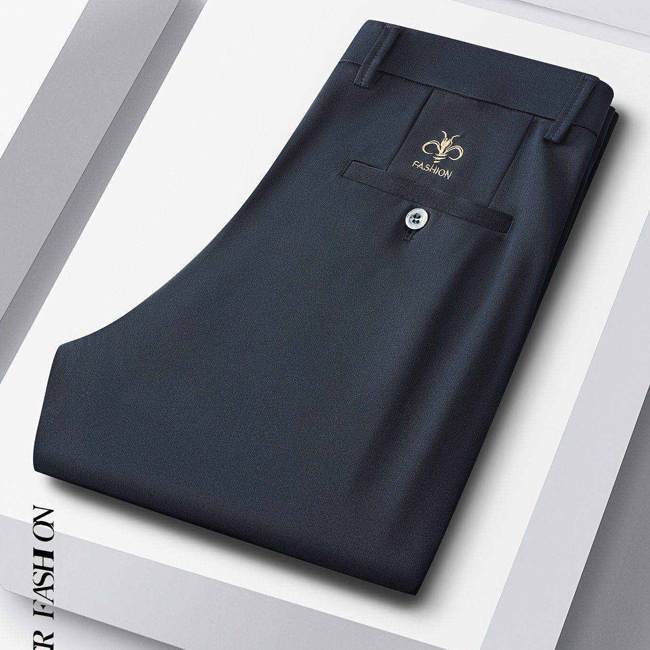 Pantalones de traje con estampado animal para hombre, poliéster elástico, formal, fiesta, boda, exterior, con bolsillos