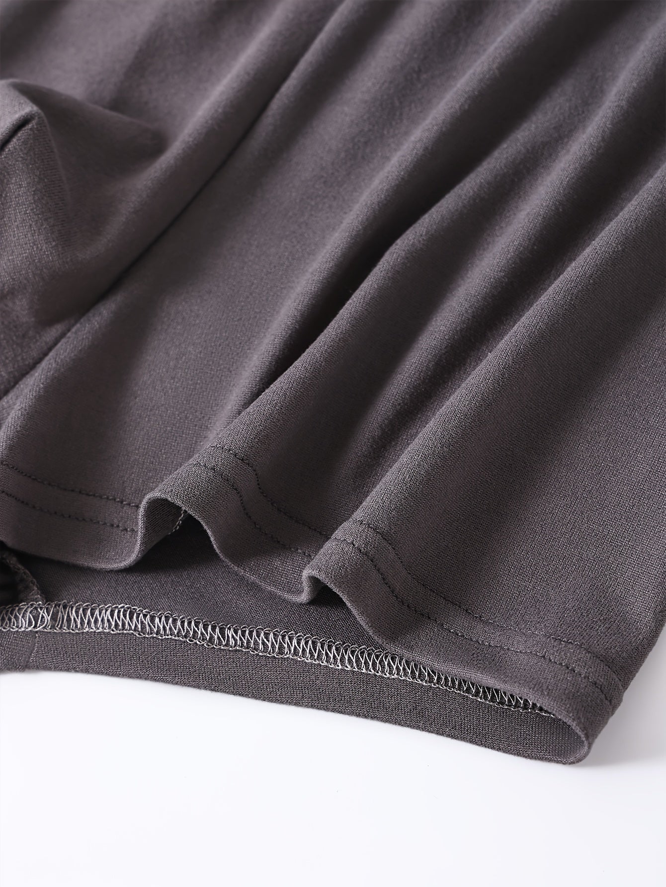 10pcs Men's Random Print Flat-Crotch Underwear Soft Breathable Polyester Spandex