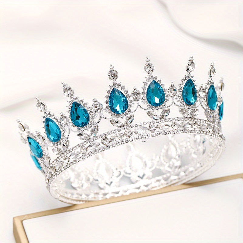 Bridal Tiaras and Crowns with Sparkling Rhinestones for Weddings and Proms