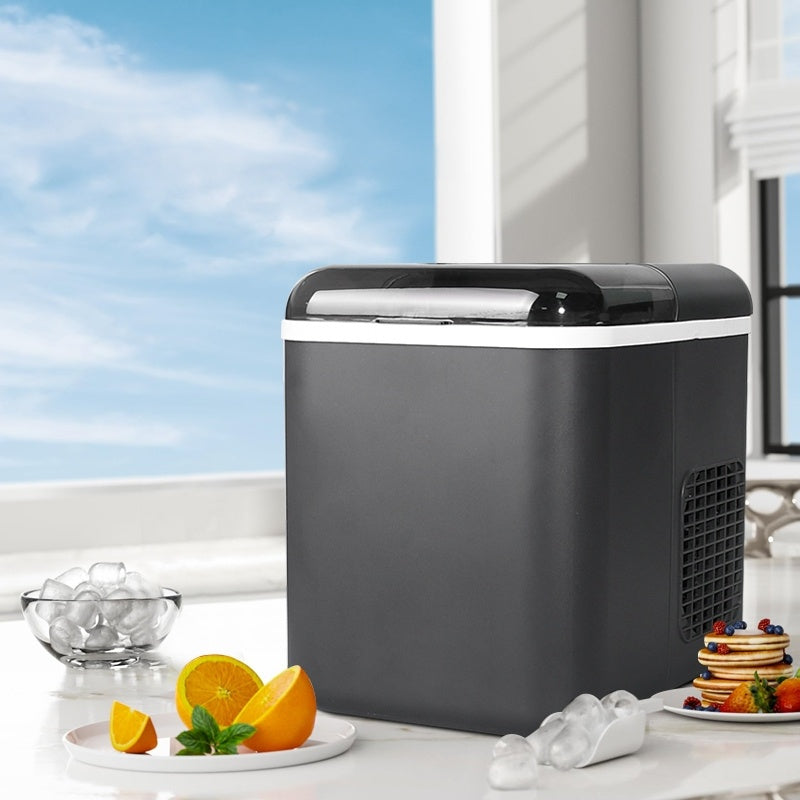 Countertop Ice Maker Self-Cleaning Portable with 2 Ice Sizes for Kitchen Bar