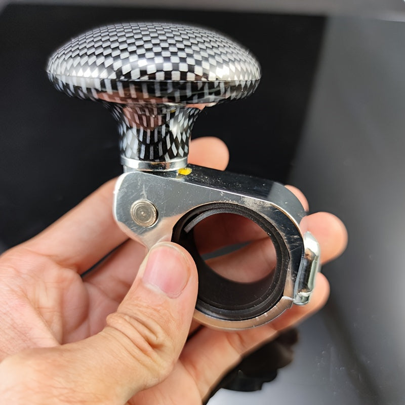 Yog'och bilan bezatilgan yig'iladigan alyuminiy boshqaruv g'ildiragi knopkasi Avto aksessuarlar