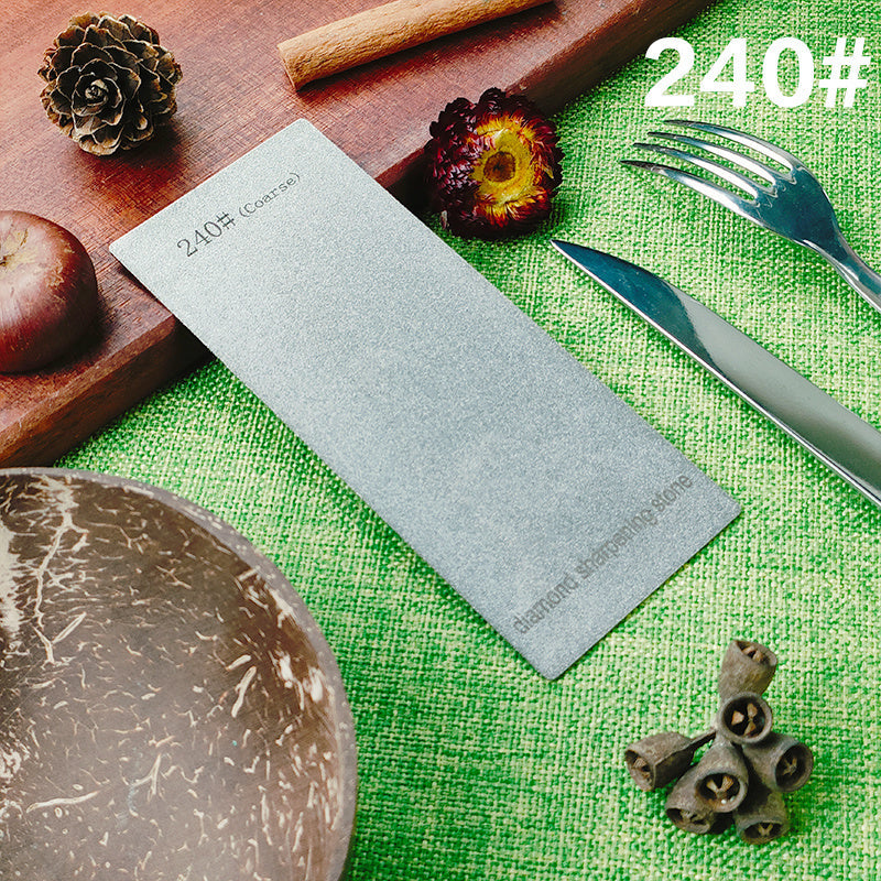 Diamond Sharpening Stone Kit for Knives and Tools with Angle Setting Accessories